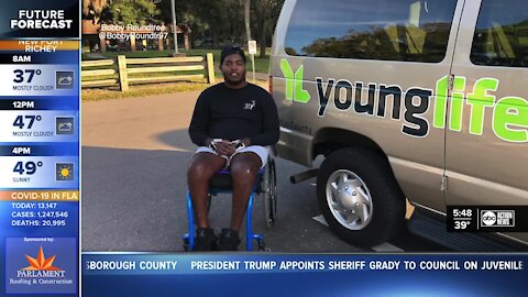 Former Largo High School star Bobby Roundtree continues to inspire after injury