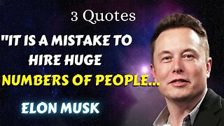 3 Elon Musk Quotes (16-18) Innovation Lessons for Achieving Success