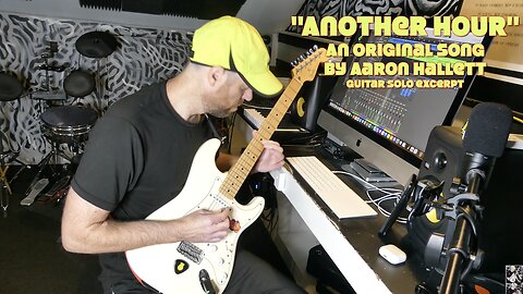 "Another Hour" an Original Song by Aaron Hallett Guitar Solo Excerpt