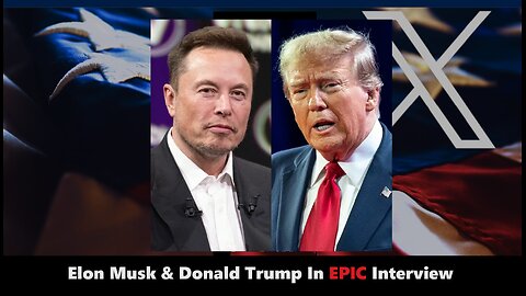 X Spaces | ❗EPIC Elon Musk & Donald Trump FULL Interview❗