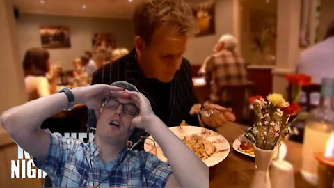 Reaction to Gordon Waits 40 Minutes for Food - Kitchen Nightmares