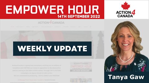 Tanya Gaw Weekly Update - Wednesday September 14TH