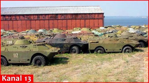 Russia continues to bet on demothballing old armored vehicles for war in Ukraine