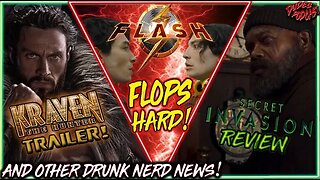 Dudes Podcast #150 - Flash Box Office Flop, Kraven Trailer, Secret Invasion & More Drunk Nerd News!