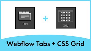 Webflow Tabs & CSS Grid