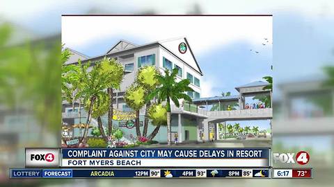 Complaint filed against Fort Myers Beach, regarding Margaritaville Resort.