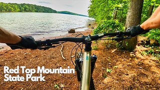 Biking an Easy Trail Near Lake Allatoona | Iron Hill