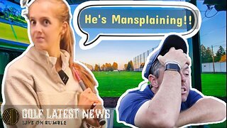 STREAM REPLAY: WOKE Female GOLFER claims "Mansplaining!" + Rory Joins LIV!? | GLN Ep8