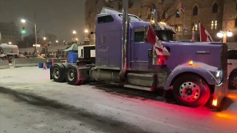 Ottawa Stands Strong With Truckers *SO MANY TRUCKS*
