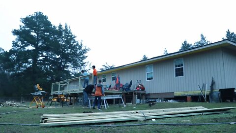 Building a TEXAS Size Deck!!!/ Milwaukee Tools/ Dewalt Tools/ McCoys Lumber