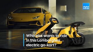 The Lamborghini Electric Go-Kart