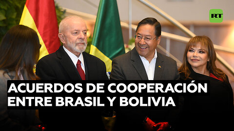 Lula da Silva y Luis Arce firman diez acuerdos de cooperación