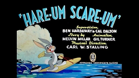 1939, 8-12, Merrie Melodies, Hare-um Scare-um