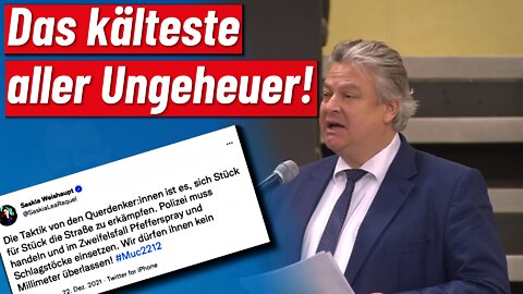 Diese Spaziergänger verteidigen den Rechtsstaat!