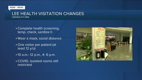 Lee Health will soon ease some limits on visitation