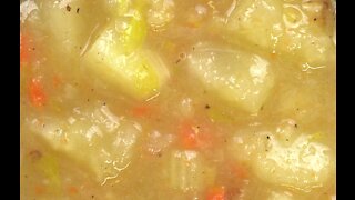 How To Make Easy Chunky Potato Soup #shorts