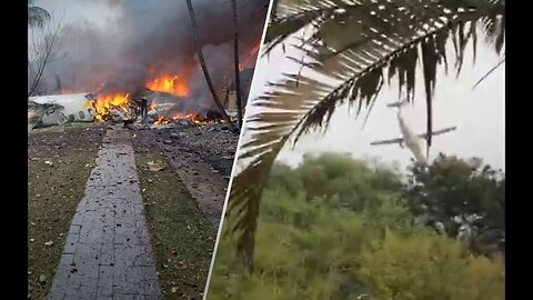 Plane with 62 people on board crashes in Brazil