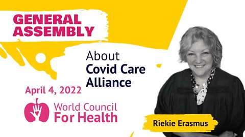 Riekie Erasmus: About Covid Care Alliance