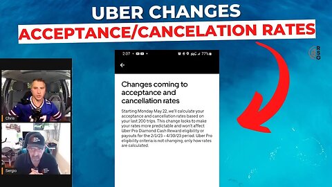 Uber CHANGING Acceptance Rate & Cancellation Rate Calculations