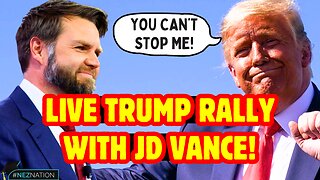 🚨LIVE FIRST TRUMP RALLY SINCE ASSASSINATION ATTEMPT! JD Vance in Grand Rapids, MI