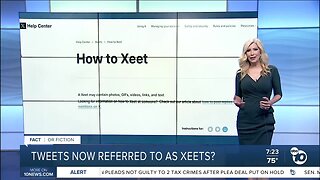 Fact or Fiction: Tweets now referred to as Xeets?