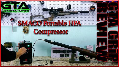 GTA GRiP REVIEW – SMACO HPA Portable Compressor - Gateway to Airguns Airgun Review