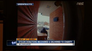 Porch pirate stole items meant for charity; some gifts returned after arrest