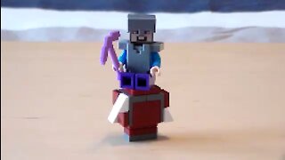 Lego Minecraft Strider Tutorial