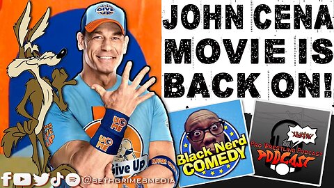 John Cena Wile E Coyote Movie UPDATE | Pro Wrestling Podcast Podcast #johncena #wwersmackdown