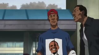 The Boondocks - “It’s a Black President Huey Freeman” *Season 3 Episode 1* HD