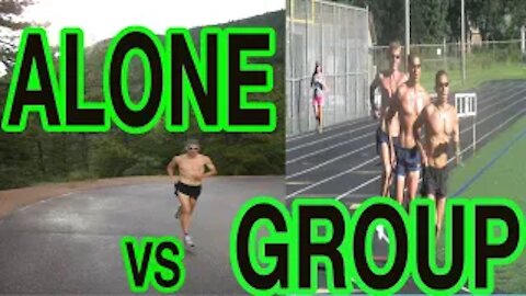 Running Alone vs Running with Other People: Which is Better?