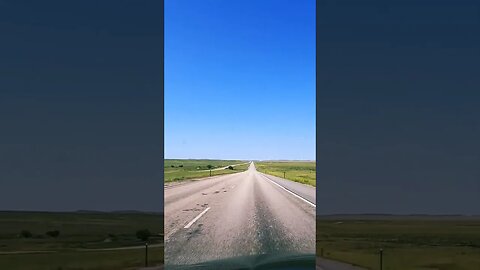 Driving through Wyoming is very peaceful! #roadtrip #dashcam