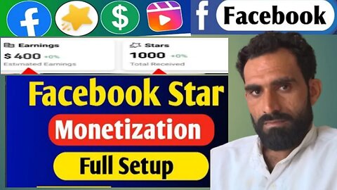 Facebook star monetization in Pakistan Facebook se paise kaise kamaye ilyas online