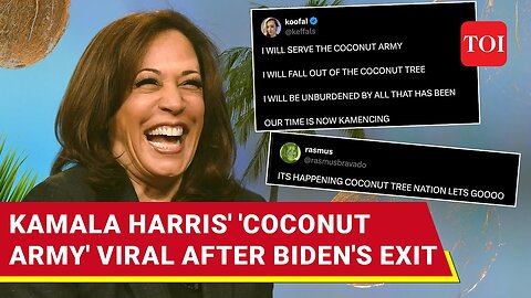 What Do Coconut Trees Have To Do With Kamala Harris? Viral Trend After Biden Exit Explained
