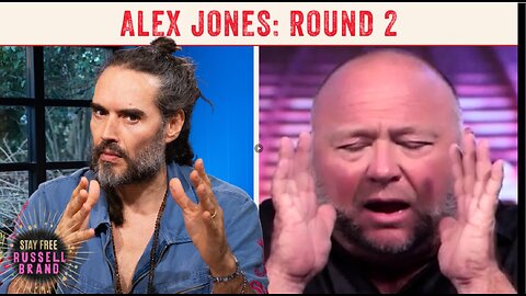 “Are You CONTROLLED OPPOSITION?!” RUSSELL BRAND - ALEX JONES INTERVIEW (PT2) (17NOV23)