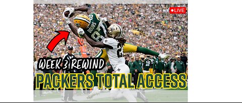 LIVE Packers Total Access | Green Bay Packers vs New Orleans Saints Highlights | Jordan Love