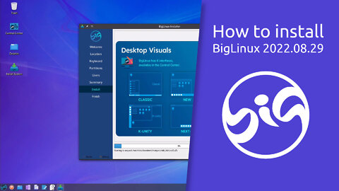 How to install BigLinux 2022.08.29