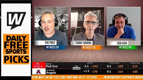 Free Sports Picks | WagerTalk Today | MLB Predictions Today | NBA & NHL Playoff Picks | May 24