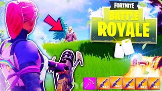 🔴LIVE *NEW* "MINIGUN" in Fortnite Battle Royale! NEW "ITEMS" SHARK AXE IN FORTNITE