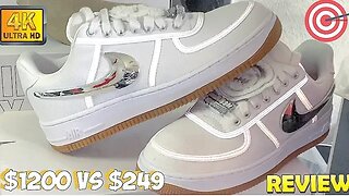 RC-OG UA’s!: Nike Air Force 1 Low "TRAVIS SCOTT" Replica/UA/98%’s REVIEW! 4K Sgk23Tv!