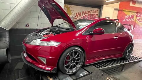 Daz R FN2 Honda Civic Typer Power runs