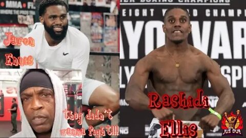 Bozy Ennis says Rashidi Ellis offered twice as much to face Boots! HE TURNED DOWN THE FIGHT!!! #TWT