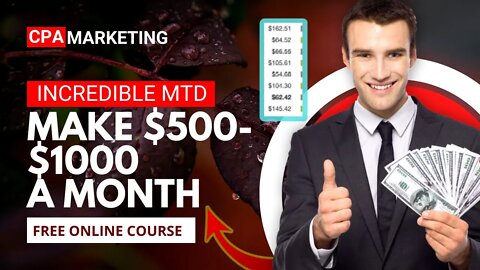 Incredible CPA Marketing Strategy, MAKE $500-$1000 Per Day, Make Money Online, Free Traffic