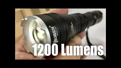 WUBEN LT35 1200 Lumens CREE LED, 5 Mode, Zoomable, LED Handheld Tactical Flashlight Torch review