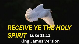 Ask Your Heavenly Father in Faith and Receive Ye the Holy Spirit NOTE: For Christians.