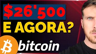 BITCOIN BUSCA OS $26'500. E AGORA!? [Quem poderá nos proteger..?]