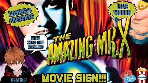 🔮🕵️ The Amazing Mr. X (1948) 🕵️🔮 | Movie Sign!!! [Brought to you by AkechiGoro]