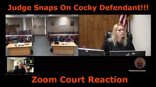 Reacting to “Judge Snaps at Cocky Defendant While Using ChatGBT!!!