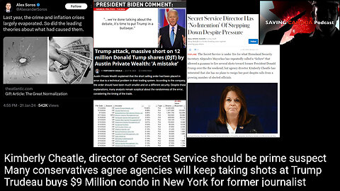 SCP279 - Director of Secret Service should be prime suspect in Trump Assassination