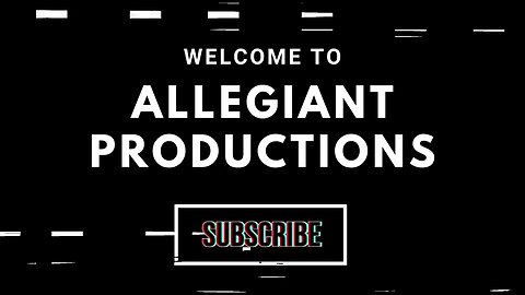 Welcome to Allegiant Productions